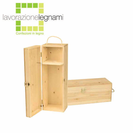 cassette legno vino